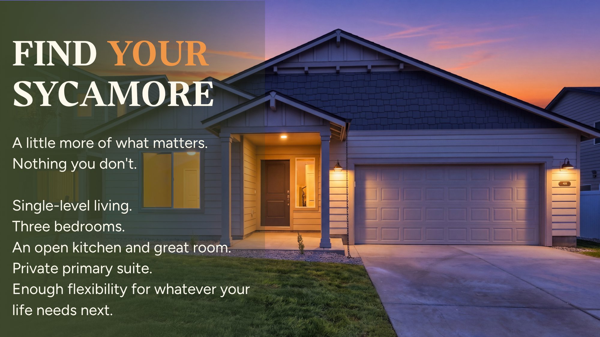 Find Your Sycamore - Web Banner